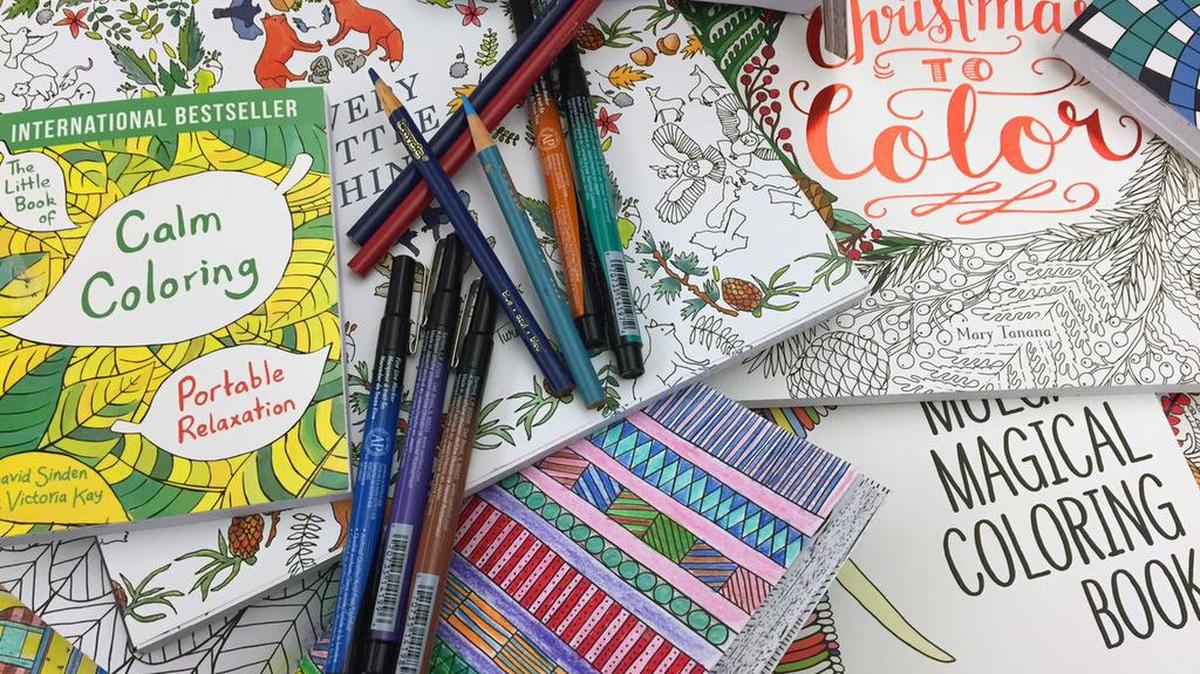 Coloring books for grown-ups have been all the rage for several years now.
