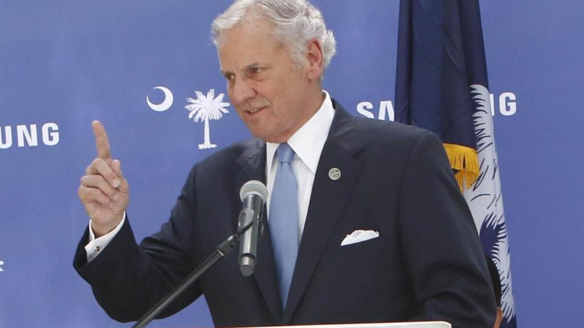 SC Gov Henry McMaster
