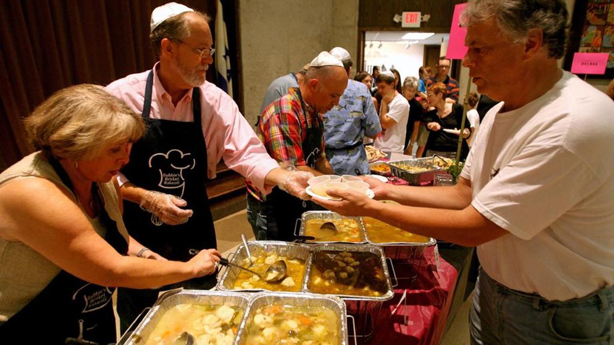 Beth Shalom Synagogue hosts a brisket and bakery.