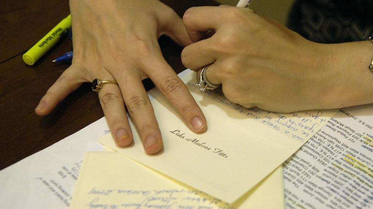 Thank you notes are not so much about the person being thanked. It’s about thanking. 