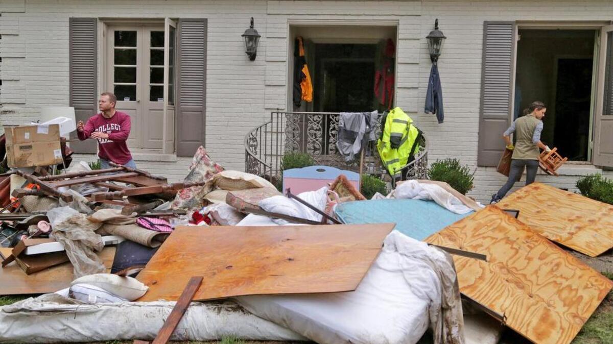 
The long process of rebuilding begins by throwing away.
