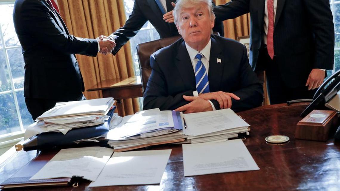 Is President Donald Trump incapable of even understanding the obligations of his position?