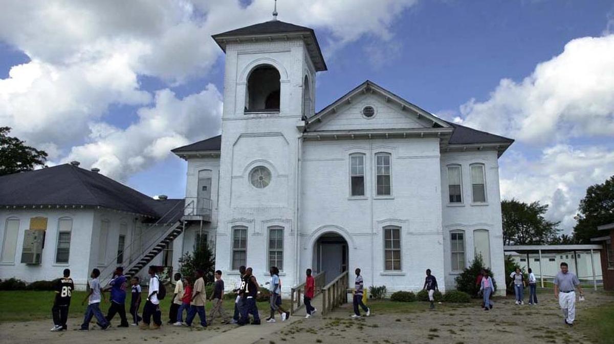 J.V. Martin Junior High School in Dillon County, built in 1896, was the poster child of South Carolina’s Corridor of Shame until President Obama intervened to help secure funding for a new school.