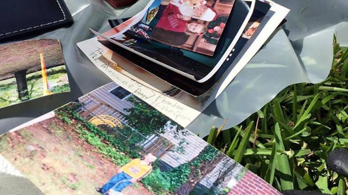 
Volunteers helped salvage these photographs.
