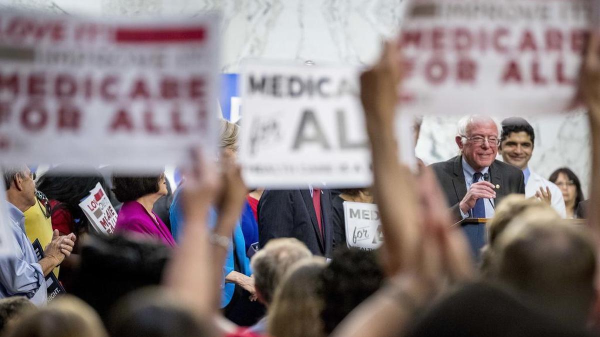 Sen. Bernie Sanders unveils his Medicare for All legislation. Graham-Cassidy would end that dream.