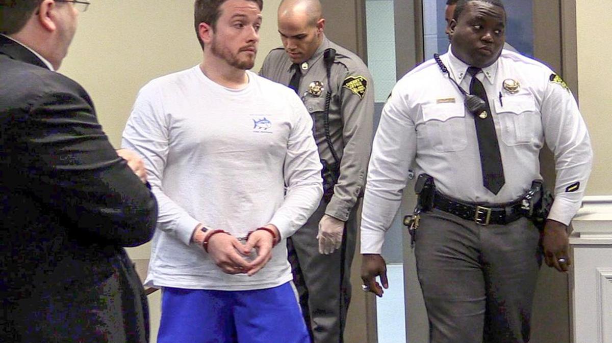 SC Rep Chris Corley attends his bond hearing on Dec 27.
