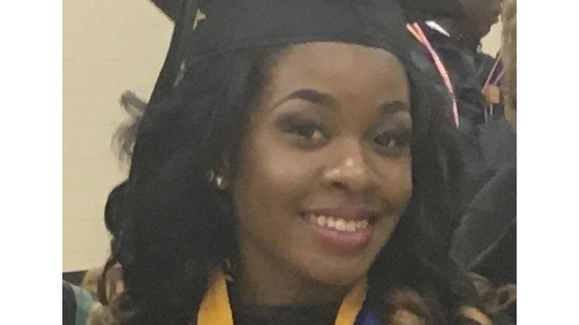 Ehime Ohue at her graduation from Lake Marion High School.