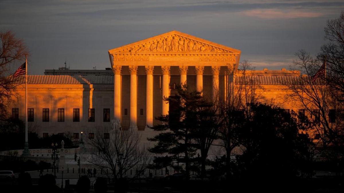The US Supreme Court building