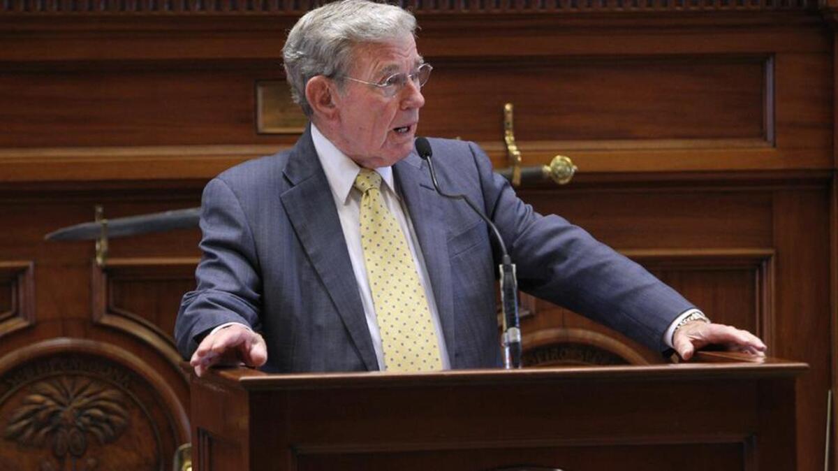 SC Senate President Pro Tem Hugh Leatherman