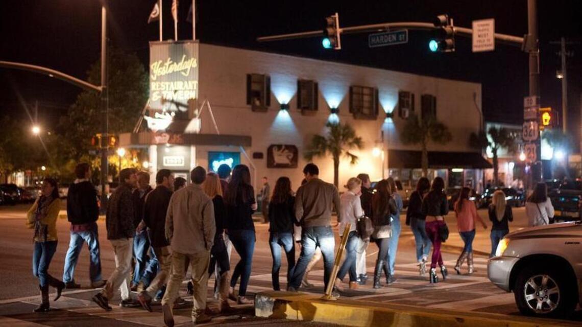 9 blocks, 23 bars: Five Points is drowning in a sea of alcohol