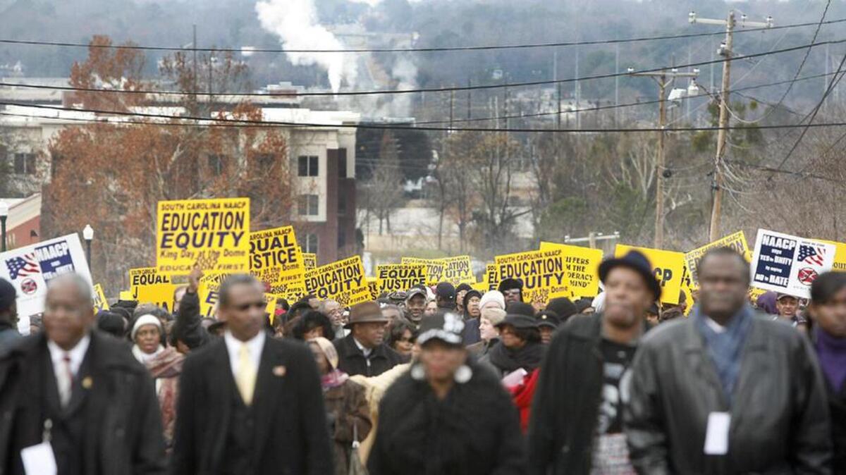 Education equity long has been one of the focuses of South Carolina’s annual King Day at the Dome.