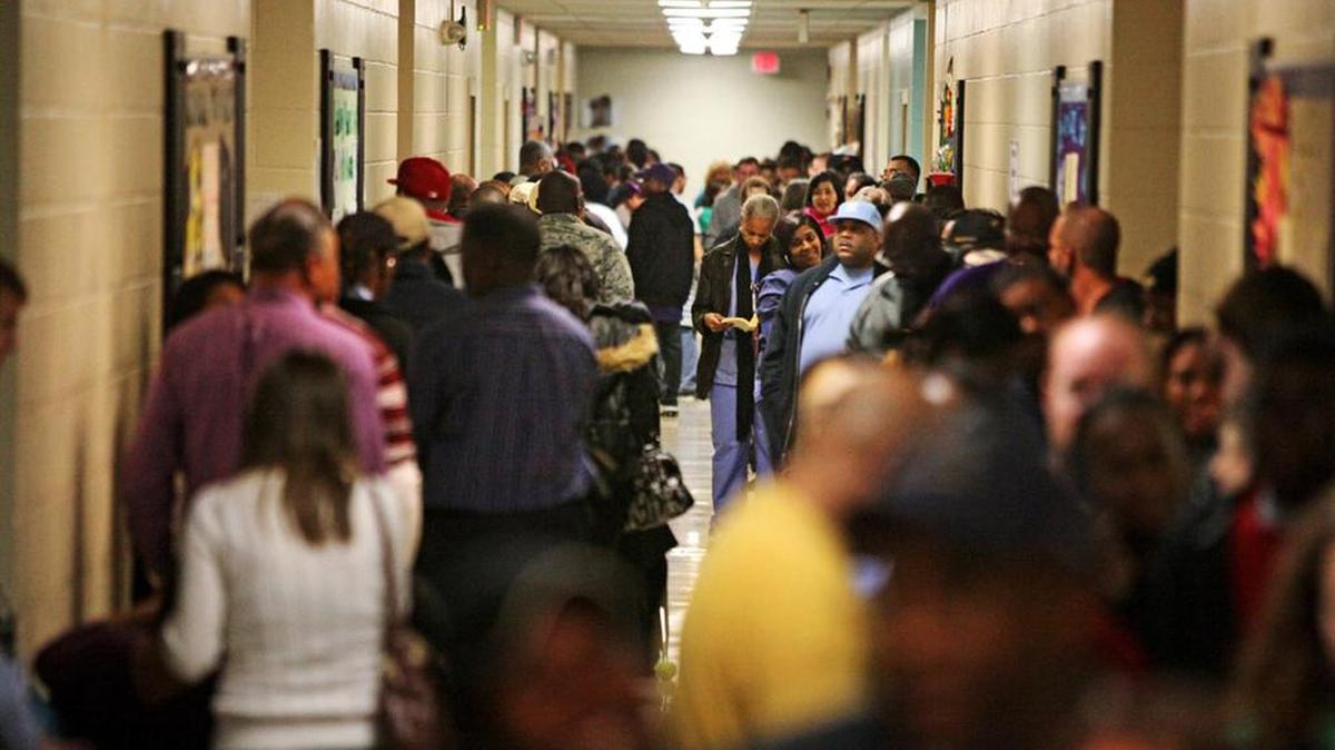 Lines to vote aren’t usually as bad as they were in Richland County in 2012. But they’re still bad, and either we’ll spend a lot of money on new voting machines or they’ll get worse, unless we try something new.