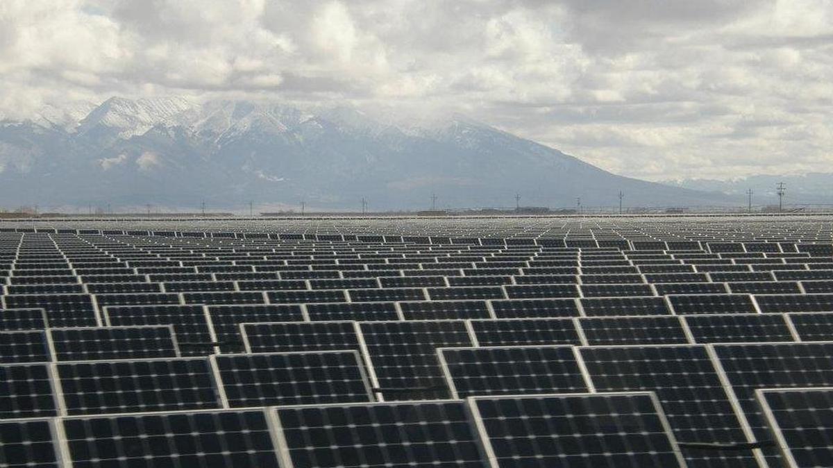 On May 16, Duke Energy will file its carbon reduction plan with the N.C. Utilities Commission, explaining how it plans to cut emissions from its electricity generation. This photo shows Duke Energy’s Speedway Solar plant near Charlotte.