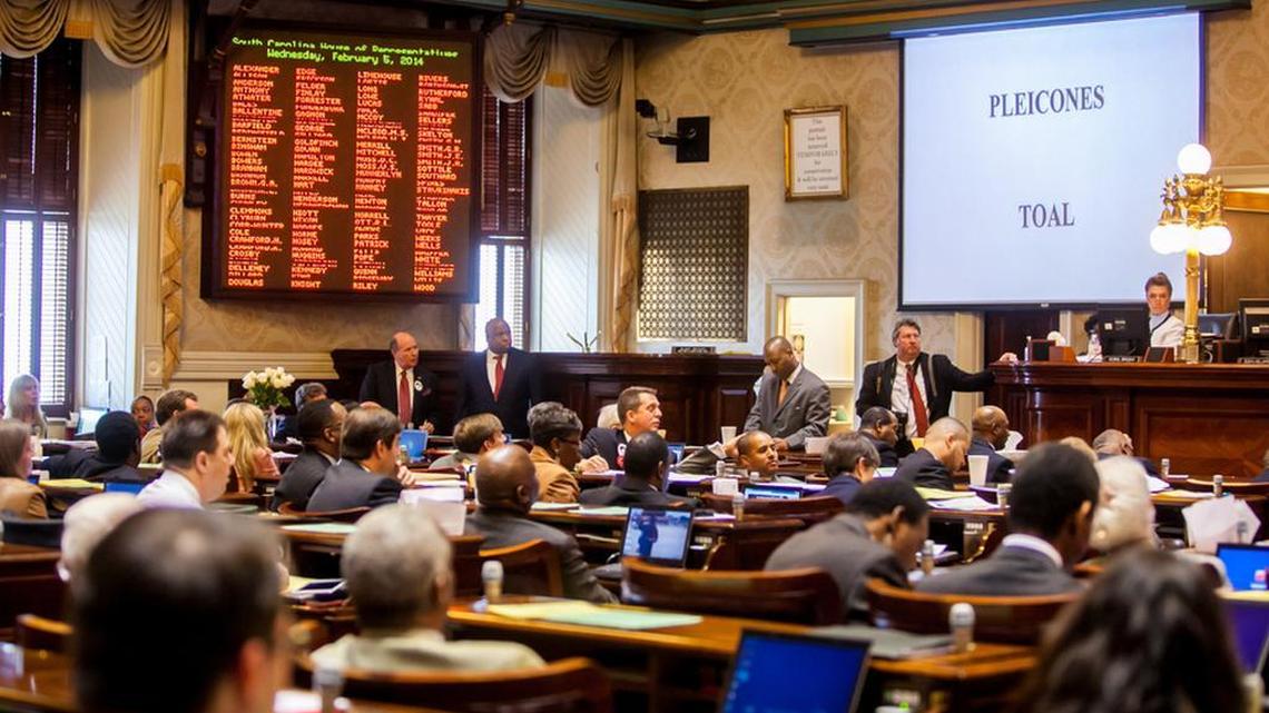Legislators prepare to vote in the 2014 showdown between Chief Justice Jean Toal and Associate Justice Costa Pleicones. Mrs. Toal won, but Mr. Pleicones will take over as chief justice when she has to retire at year’s end.