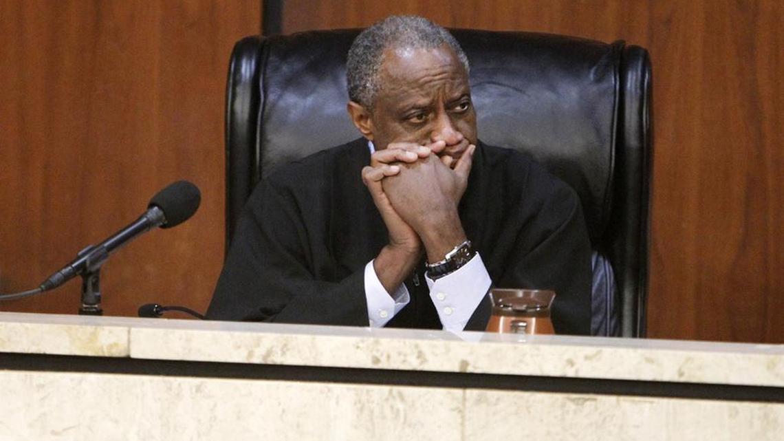 
SC Circuit Judge Casey Manning presides over former House Speaker Bobby Harrell’s guilty plea.
