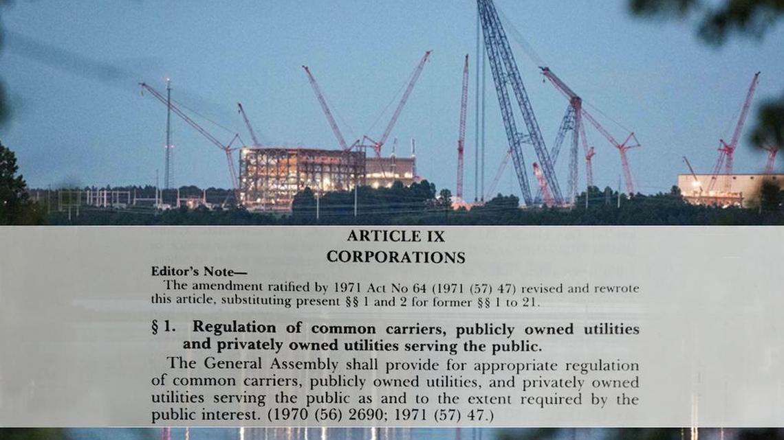 Little-noticed language in the SC Constitution could let SCE&G ratepayers off the hook most if not all of the $4.9 billion the company spent on two abandoned nuclear reactors at the VC Summer plant — and possibly even result in refunds for money they already paid.