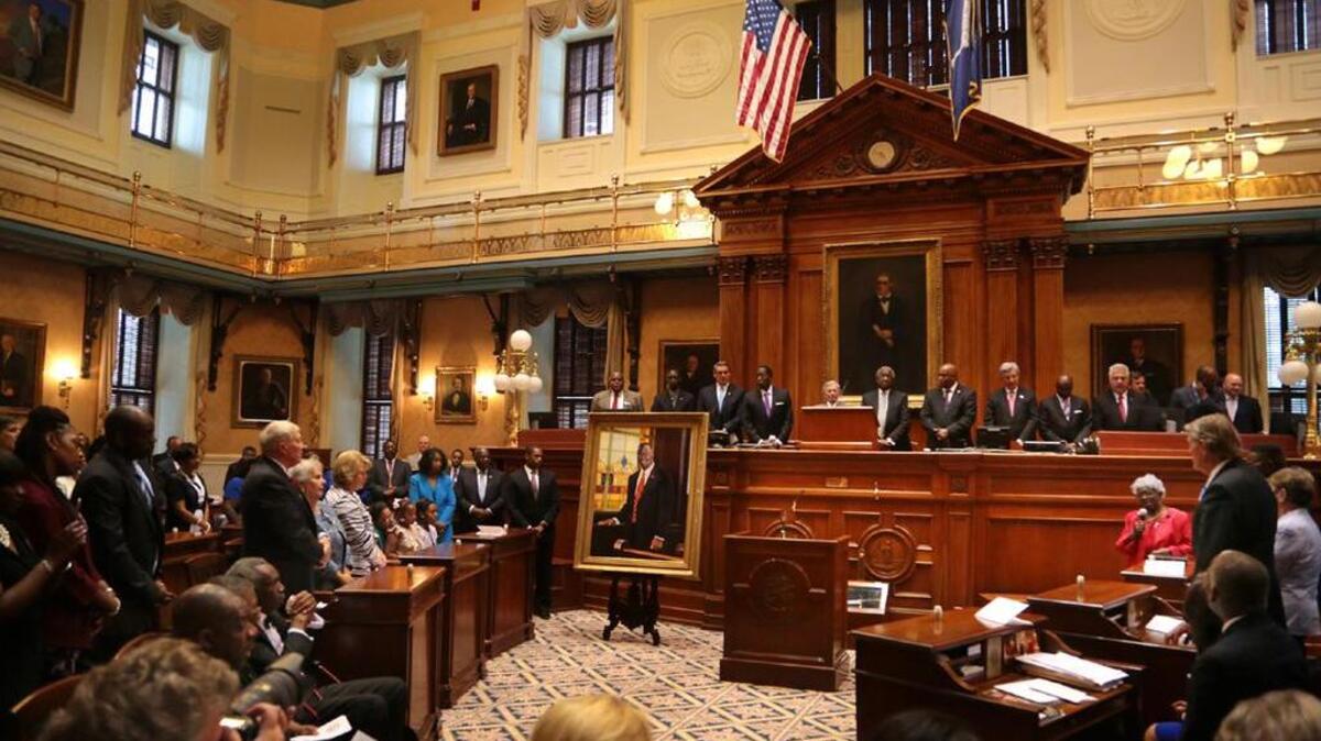 Legislators, family and friends gathered to honor the late state Sen Clementa Pinckney with an unveiling of his portrait inside the Senate chambers last month. Then they returned to business as usual.