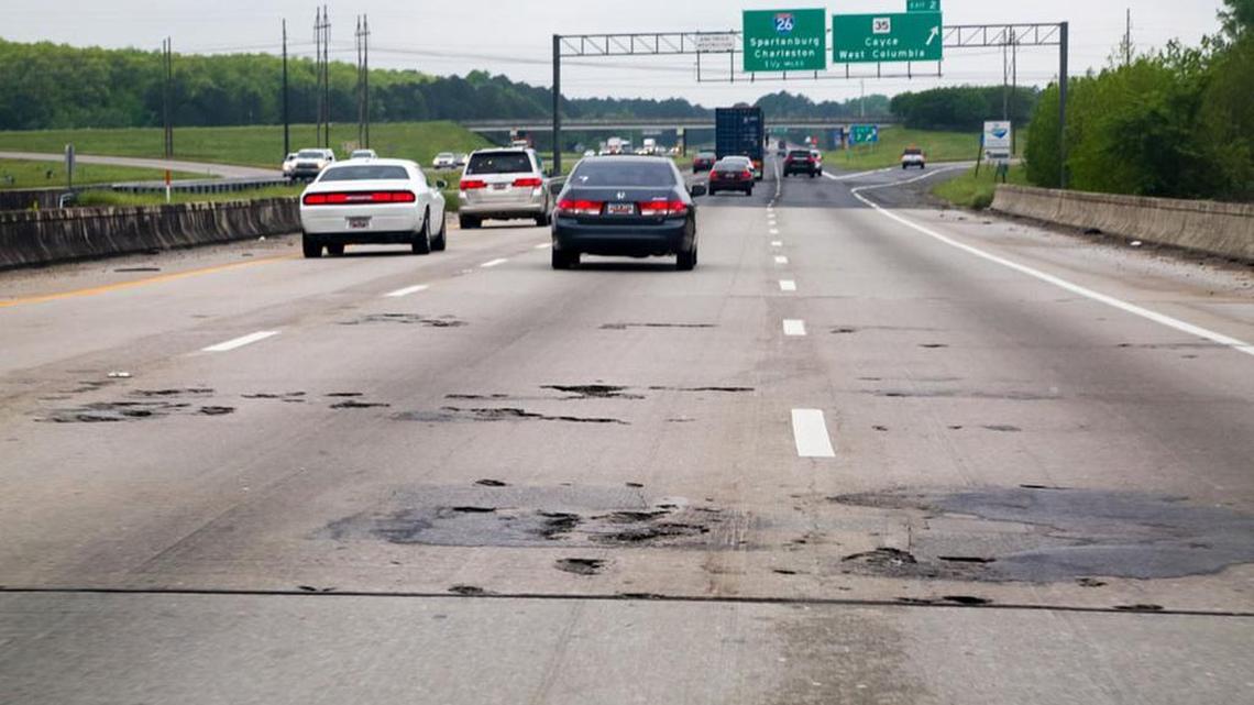 I-77 in Lexington County might get resurfaced under the Senate Republicans’ road plan. Or it might not.