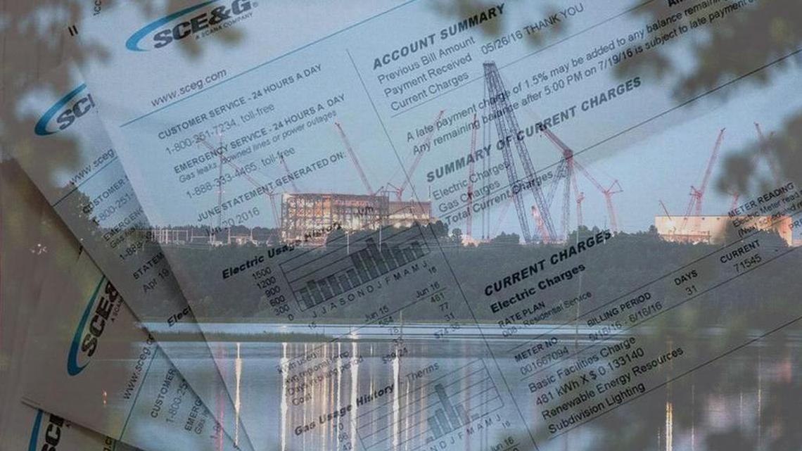 SCE&G is charging customers an extra 18% to help pay for two unfinished nuclear reactors at the VC Summer facility that it abandoned this summer.