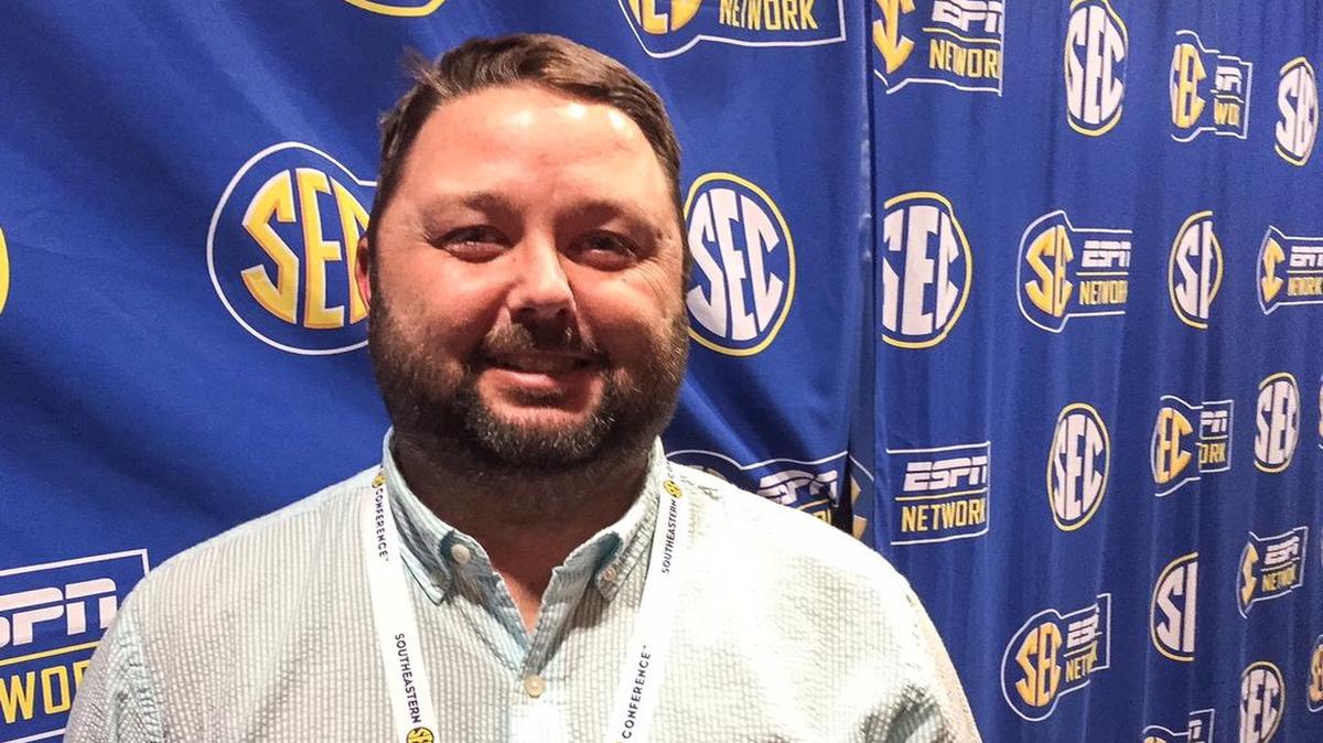 Bill Gunter broadcast this week from SEC Media Days in Hoover, Ala.