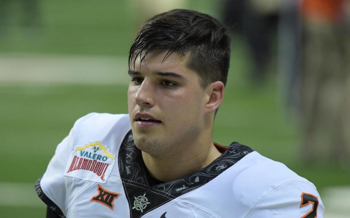 Oklahoma State quarterback Mason Rudolph