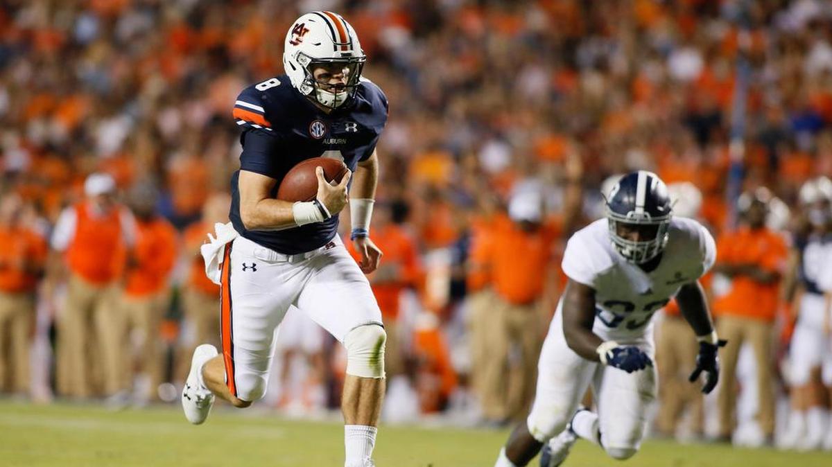 New Auburn quarterback Jarrett Stidham is a former five-star recruit.
