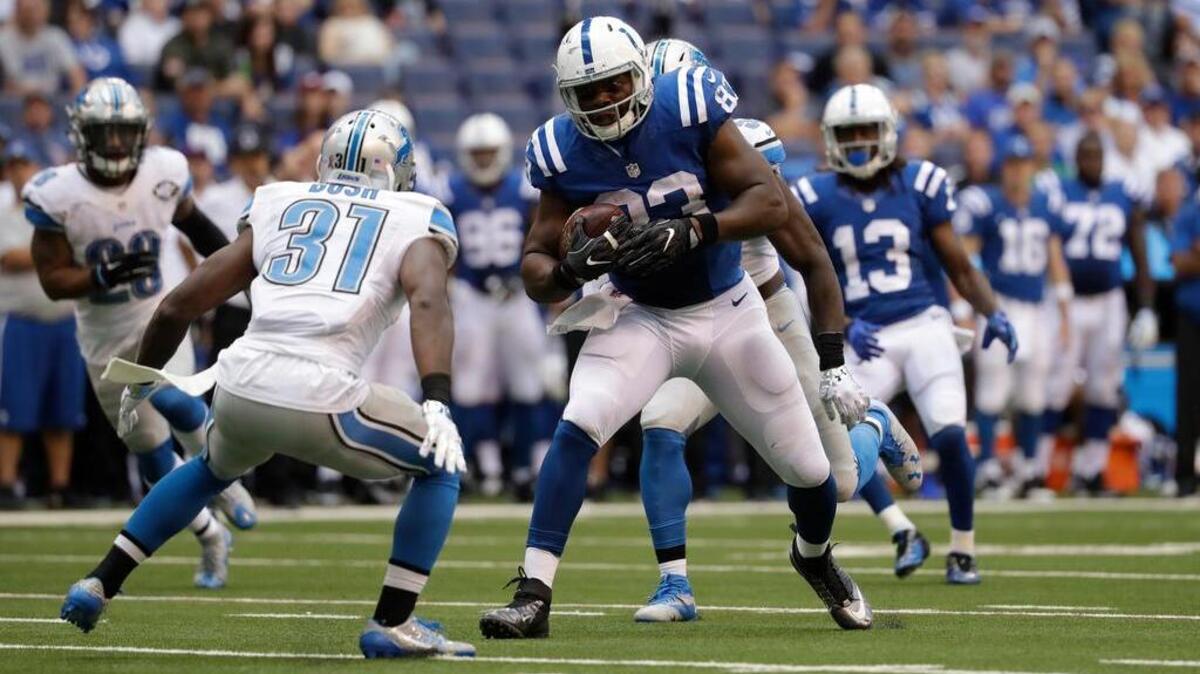 Indianapolis tight end Dwayne Allen