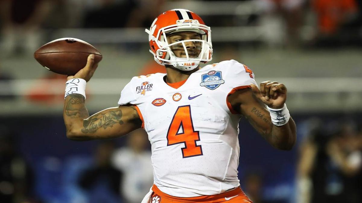 Clemson quarterback Deshaun WatsonTODAY Sports
