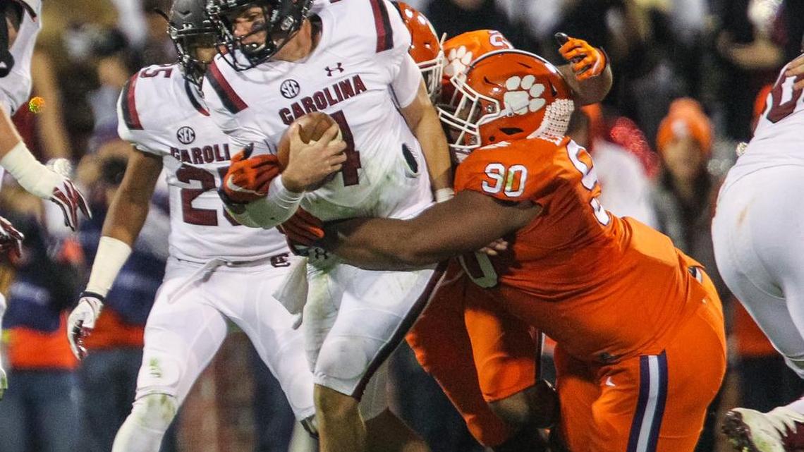 Clemson freshman Dexter Lawrence is second on the team in sacks with seven.