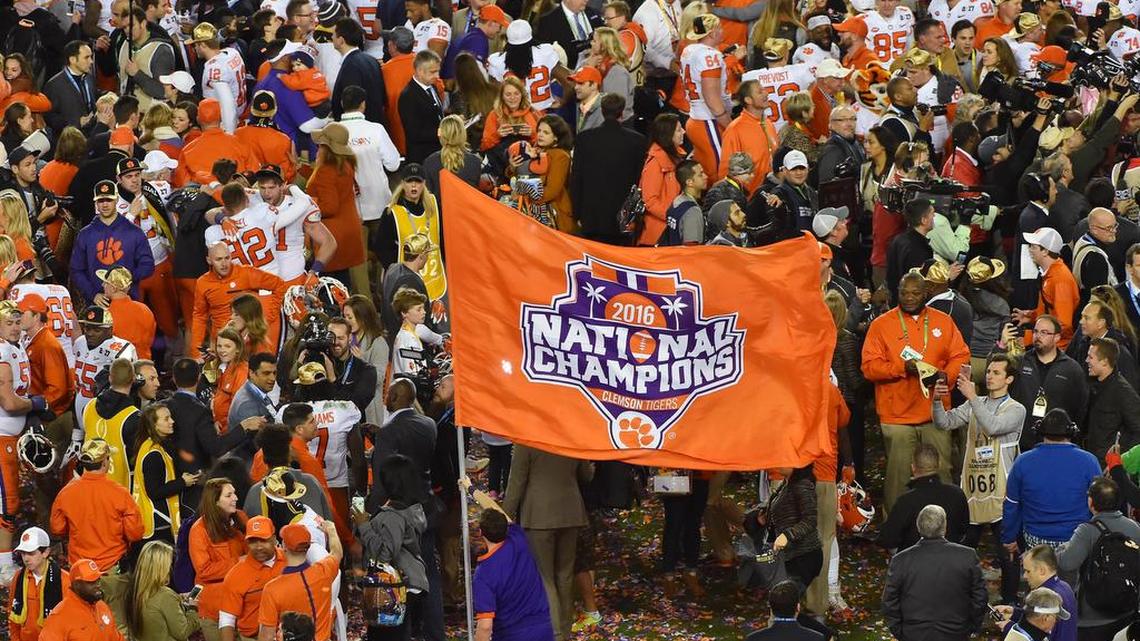Clemson defeated Alabama in last year’s national title game.