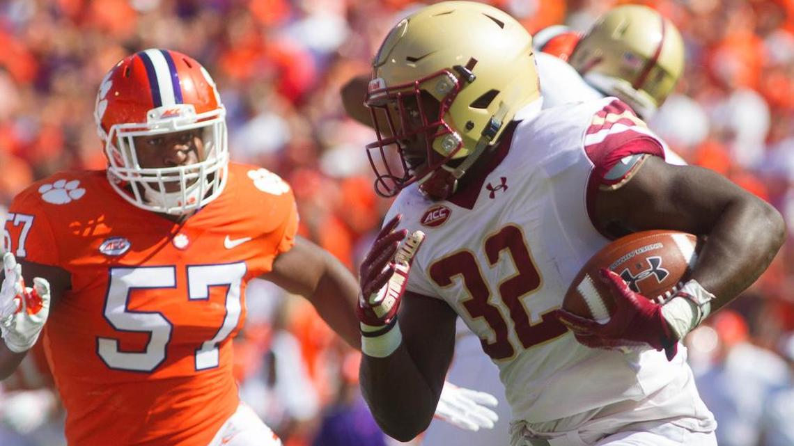 Clemson linebacker Tre Lamar missed the end of last season with a shoulder injury.