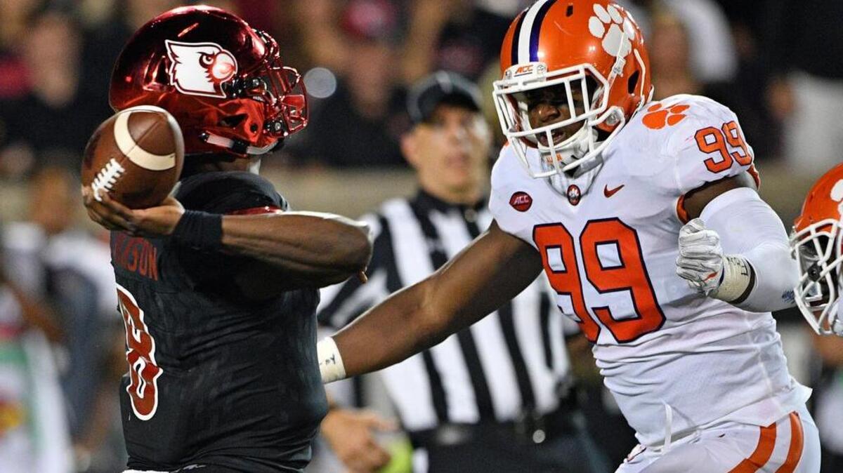 Clemson defensive end Clelin Ferrell could be a first-round pick in April.