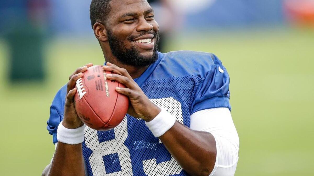 Indianapolis Colts tight end Dwayne Allen