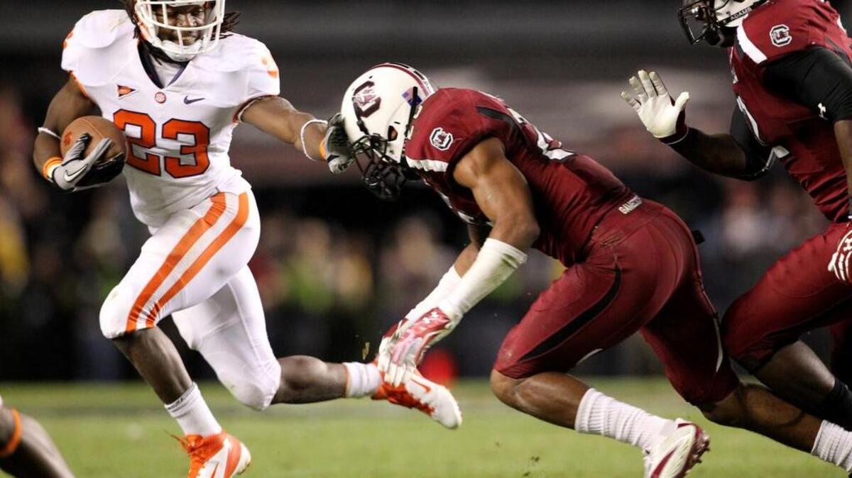 Former Clemson running back Andre Ellington is set to make his playoff debut this weekend.