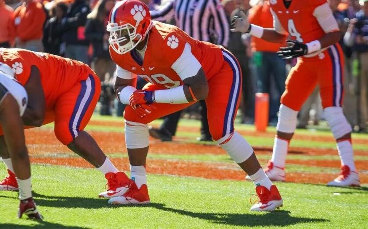 
Clemson University’s Isaiah Battle was drafted in the fifth round of the NFL draft
