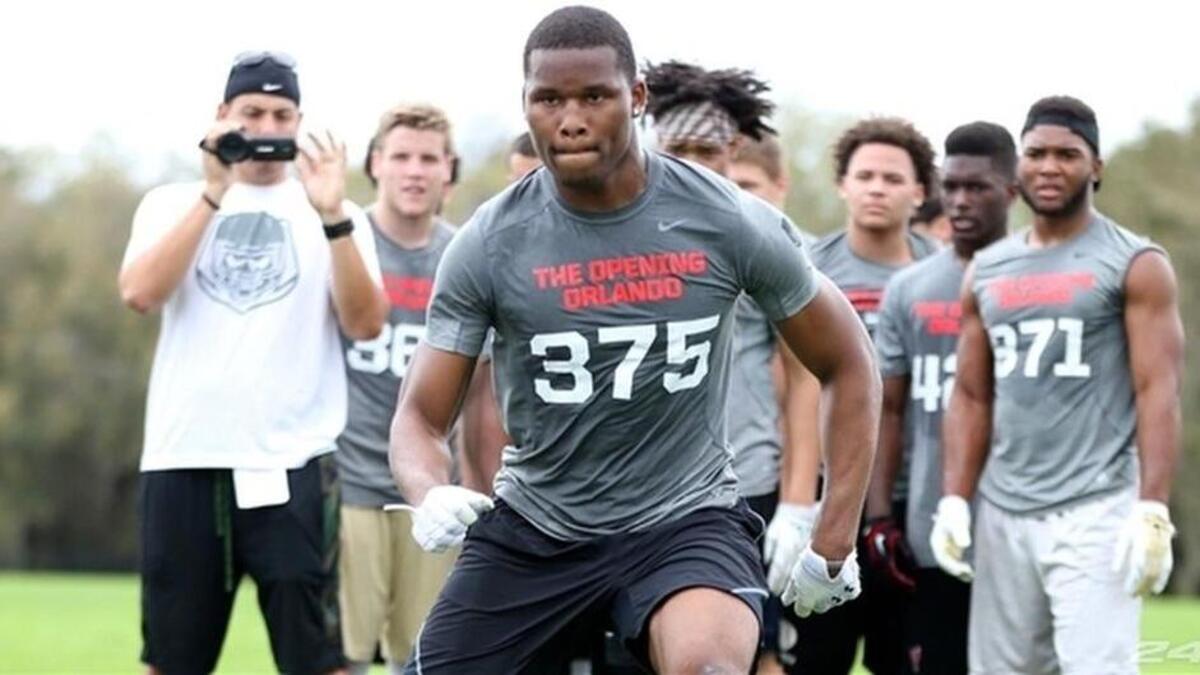 Clemson target Rahshaun Smith from IMG Academy in Bradenton, Fla.