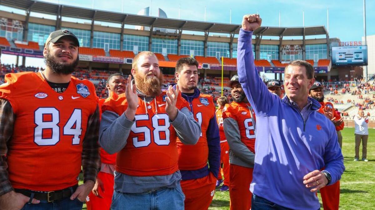 If the best case scenario for Clemson occurs in 2016 the Tigers will be doing a lot of celebrating.