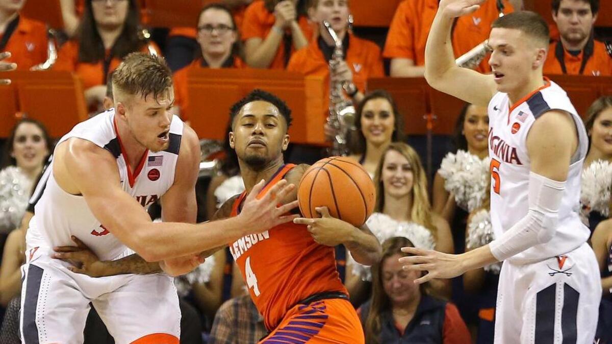 Clemson committed 19 turnovers Tuesday at Virginia.