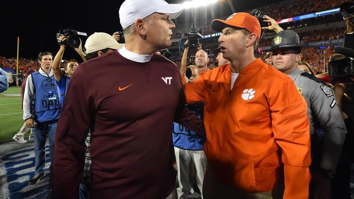 Clemson topped Virginia Tech in last year’s ACC title game.