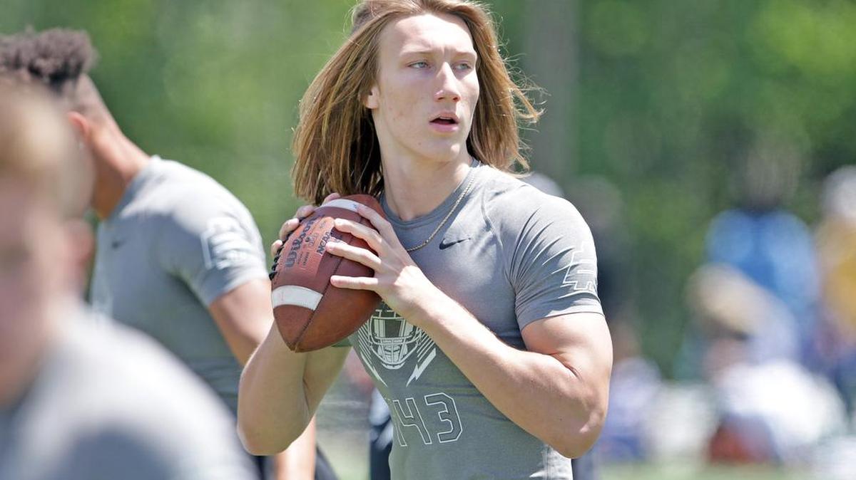 Quarterback and Clemson commitment Trevor Lawrence of Cartersville, Ga.