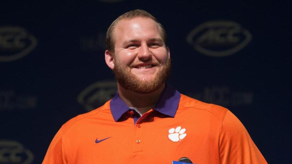 
Clemson’s Eric Mac Lain 
