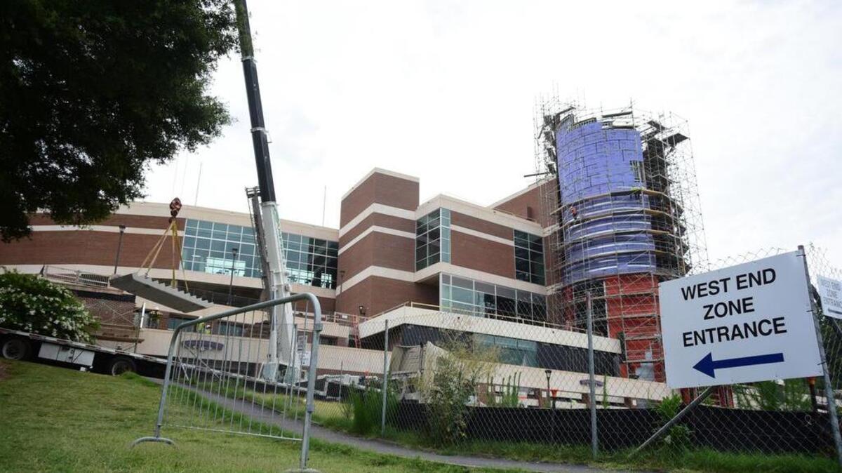 
Clemson’s Memorial Stadium is under going some major changes
