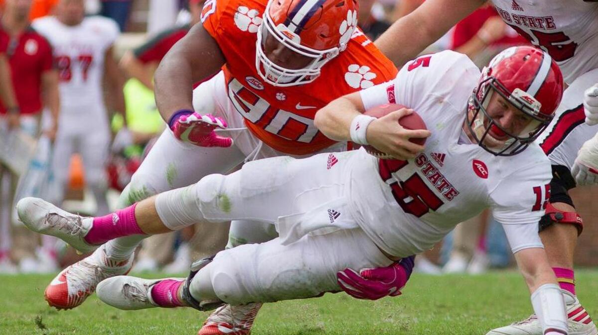 Clemson will travel to N.C. State on Saturday, Nov. 4.