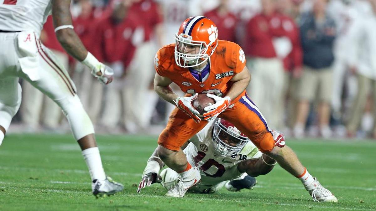 Clemson Tigers wide receiver Hunter Renfrow