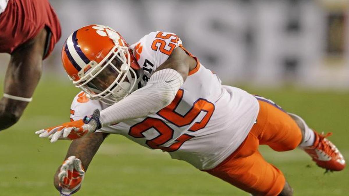 Clemson Tigers cornerback Cordrea Tankersley