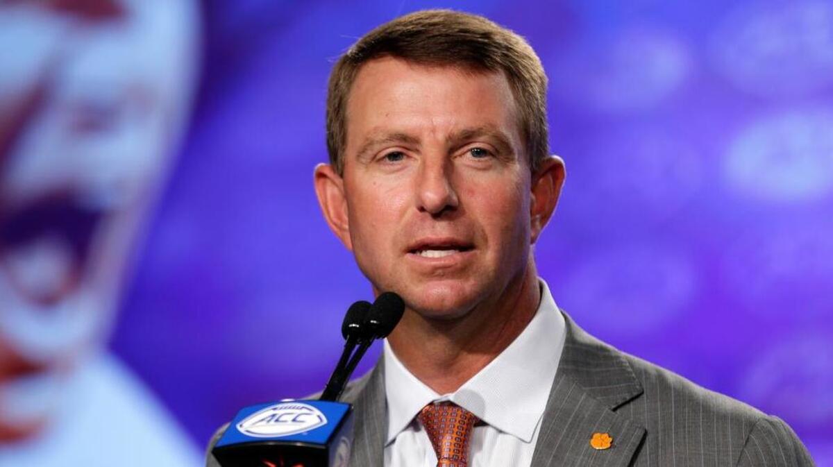 Clemson coach Dabo Swinney is among the big-name coaches on the wish list should Texas A&M fire Kevin Sumlin.