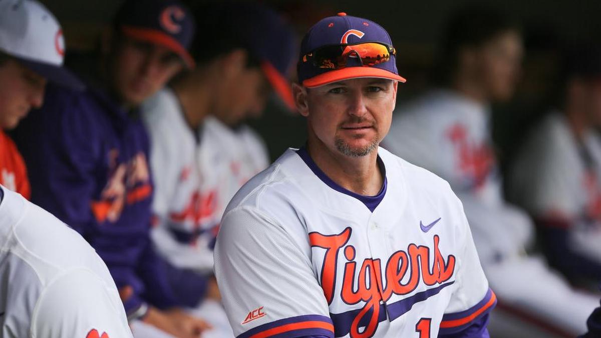 Clemson head coach Monte Lee during a game this past season.