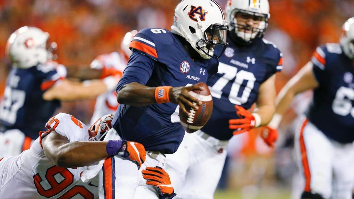 Clemson defensive tackle Dexter Lawrence recorded seven tackles, including a sack, in the first college football game of his career.