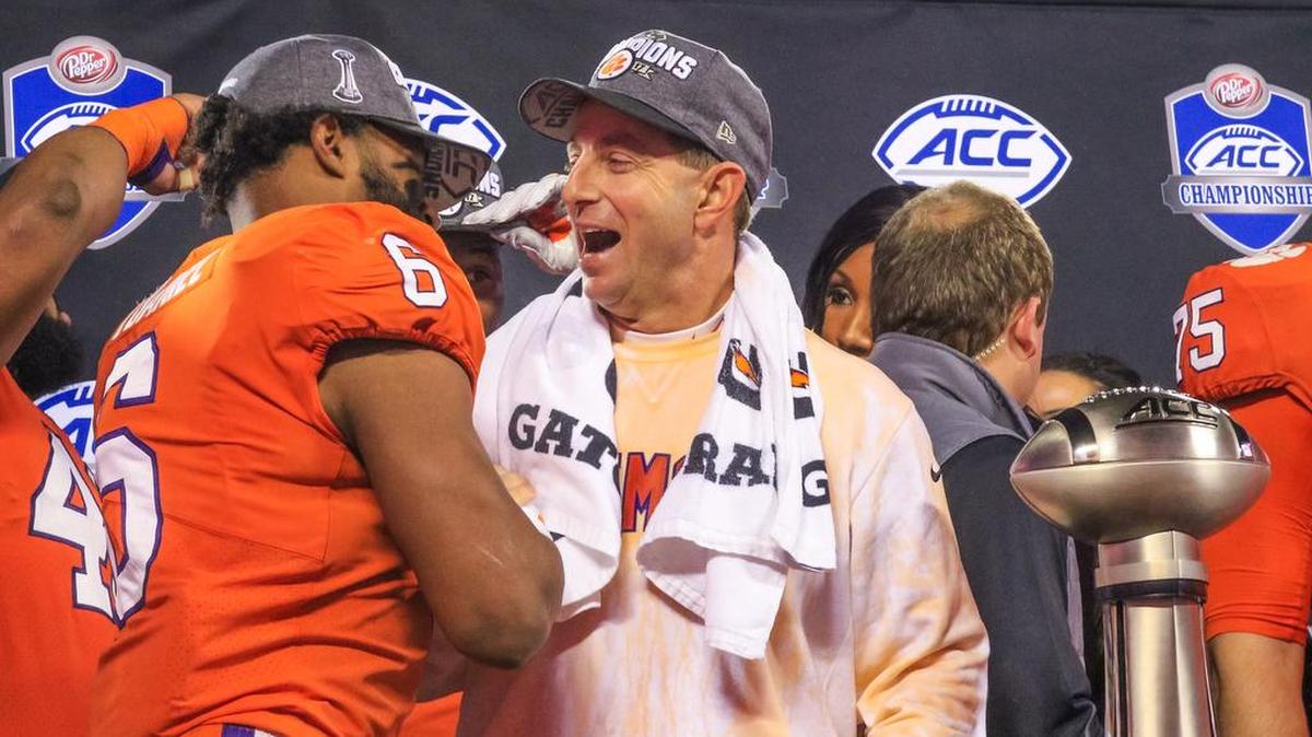 Dabo Swinney and Clemson are going to the College Football Playoff for the third consecutive season.