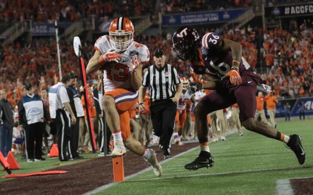 Wide receiver Hunter Renfrow has become a reliable player with a knack for making big plays for the Tigers.